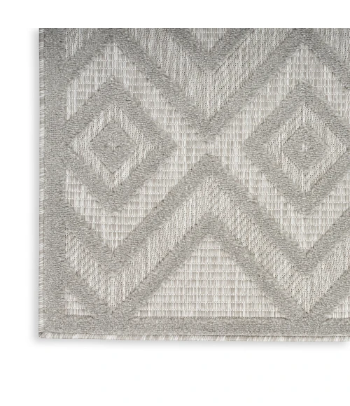 Nourison Versatile Area Rug NRV01 Silver Grey