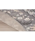 Nourison Elation Grey ETN09 7’10” Round Rug
