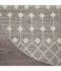 Nourison Grafix Round Area Rug GRF37-Grey