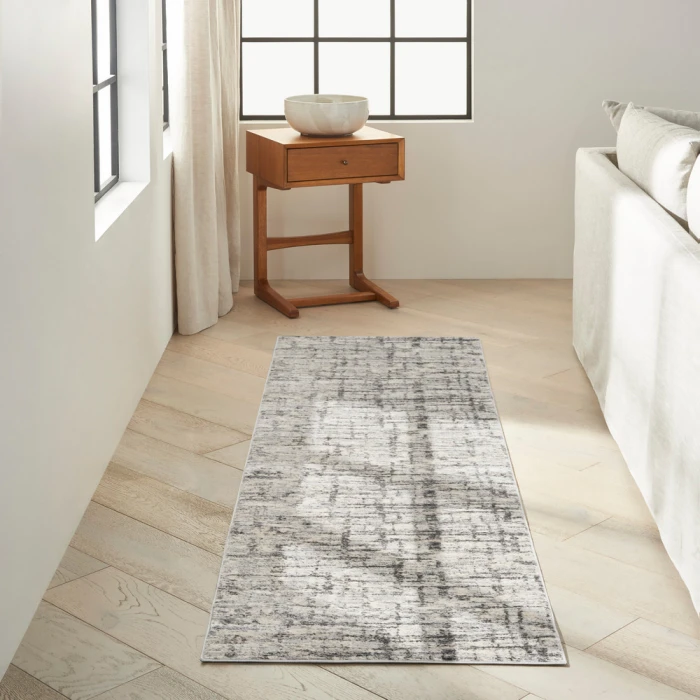 Calvin Klein Rush Area Rug CK952 Ivory/Grey
