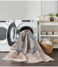 Nourison Astra Machine Washable Area Rug ASW11 Denim Multi