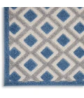 Nourison Aloha Area Rug ALH26 Blue/Grey 12' x 15'