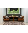 Nourison Garden Oasis Mocha GOA03 3 ft. X 5 ft. Rectangle Rug