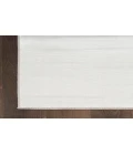 Nourison Washable Essentials Ivory Grey WAE01 7 ft. 10 in. X 9 ft. 10 in. Rectangle Rug