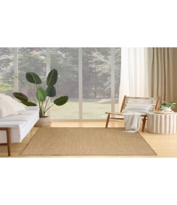 Nourison Home Courtyard COU01 Jute 6 ft. X 9 ft. Area Rug