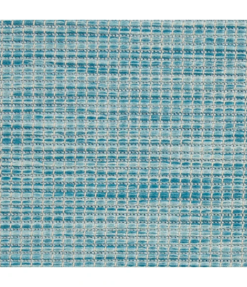 Nourison Positano Area Rug POS01 Aqua 3' x 5'