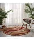 Nourison Somerset Round Area Rug ST81-Multicolor