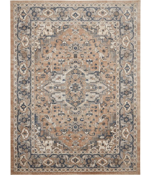 Nourison Quarry Beige Grey QUA05 7 ft. X 10 ft. Rect. Rug