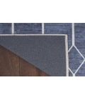 Nicole Curtis Machine Washable Series 1 Navy SR107 2 ft. 2 in. X 10 ft. Rectangle Rug
