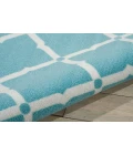 Nourison Home & Garden Area Rug RS091 Aqua 10' x 13'