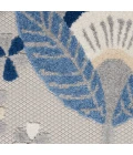 Nourison Aloha Area Rug ALH25-Blue/Grey
