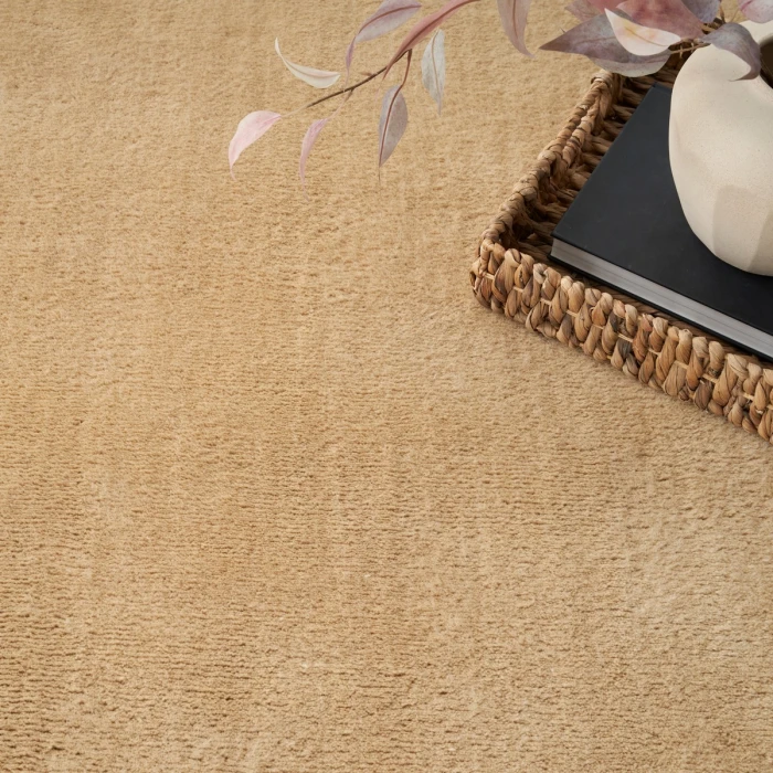 Nourison Plush Cloud Camel PLC01 10 ft. X 14 ft. Rect. Rug