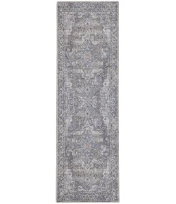 Nourison Home New Concept Washables SR101 Grey 2 ft. X 6 ft. Area Rug