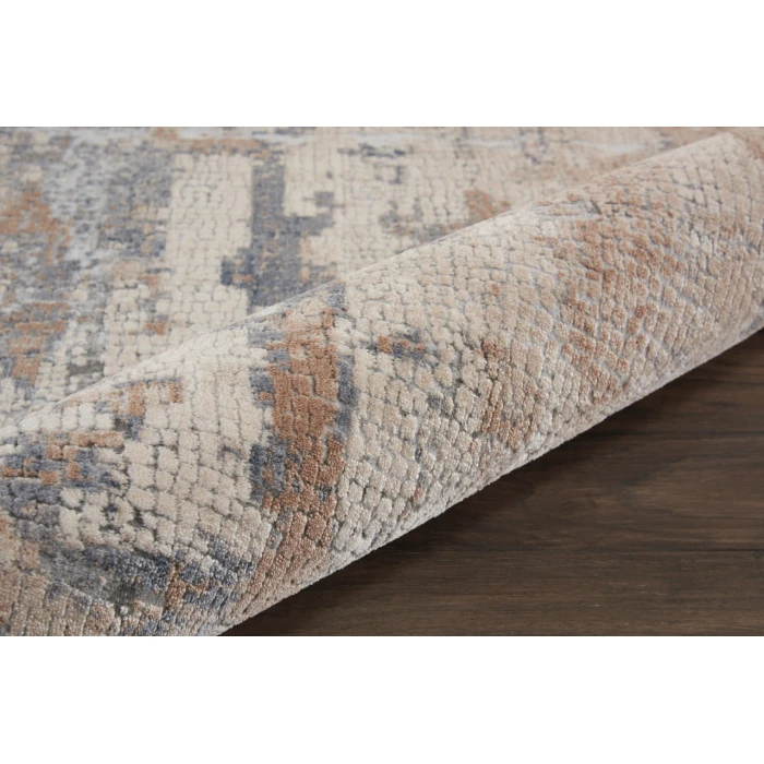 Nourison Rustic Textures Area Rug RUS06-Beige/Grey