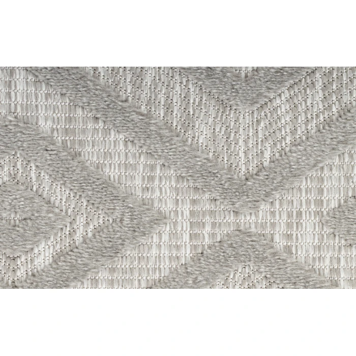 Nourison Versatile Silver Grey NRV01 2 ft. X 6 ft. Rectangle Rug