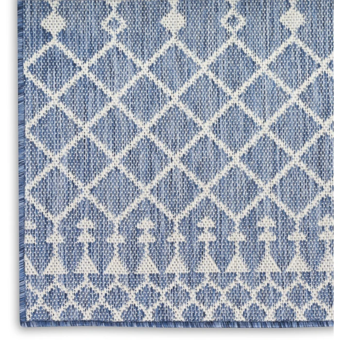 Nourison Positano Navy Blue POS02 3ft. x 5ft. Rect. Rug