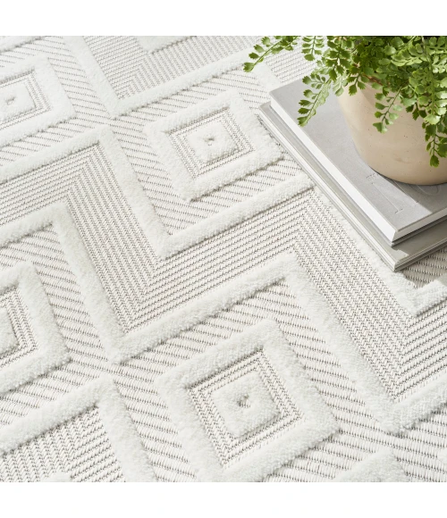 Nourison Versatile Area Rug NRV01 Ivory/White