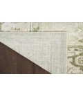 Nourison Astra Machine Washable Ivory Green ASW11 2 ft. 2 in. X 10 ft. Rectangle Rug