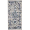 Nourison Home Tranquil TRA06 Ivory/Light Blue 2 ft. X 4 ft. Area Rug