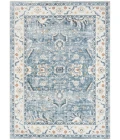 Nourison Astra Machine Washable Blue ASW20 4 ft. X 6 ft. Rect. Rug