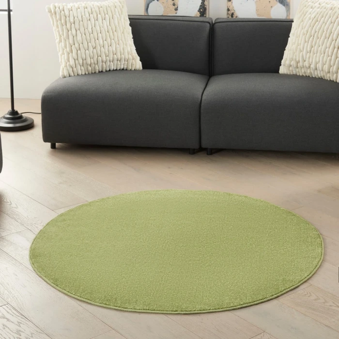 Nourison Essentials Green Area Rug NRE01-Green