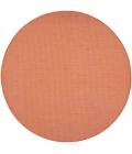 Nourison Positano Round Area Rug POS01-Terracotta