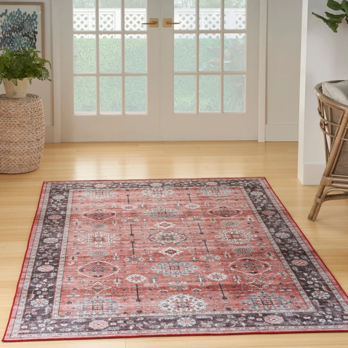 Nourison Fulton Area Rug FUL12 Brick