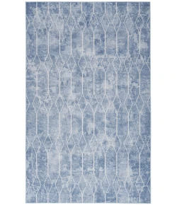 Nourison Home New Concept Washables SR107 Blue 6 ft. X 9 ft. Area Rug