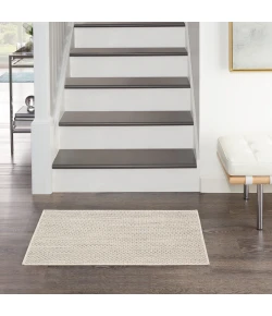 Nourison Home Courtyard COU01 Ivory Silver 2 ft. X 3 ft. Area Rug