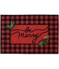 Nourison Accent Decor/Xmas Area Rug 102JP-Red