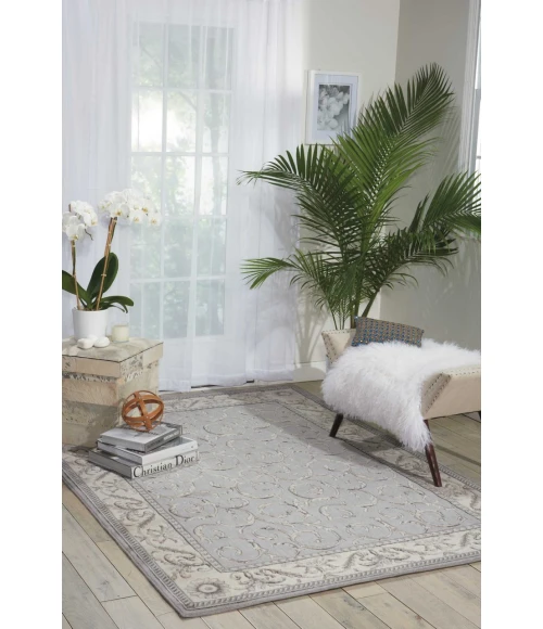 Nourison Somerset Area Rug ST02-Silver