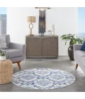 Nourison Whimsicle Area Rug WHS01-Ivory Navy