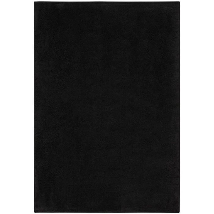 Nourison Essentials Black Area Rug NRE01-Black