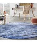 Nourison Whimsicle Area Rug WHS16-Navy Ivory