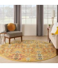 Nourison Allur Area Rug ALR03 Yellow Multicolor