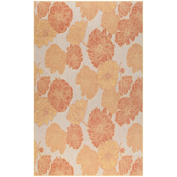 Nourison Garden Oasis Coral GOA04 9 ft. X 12 ft. Rectangle Rug