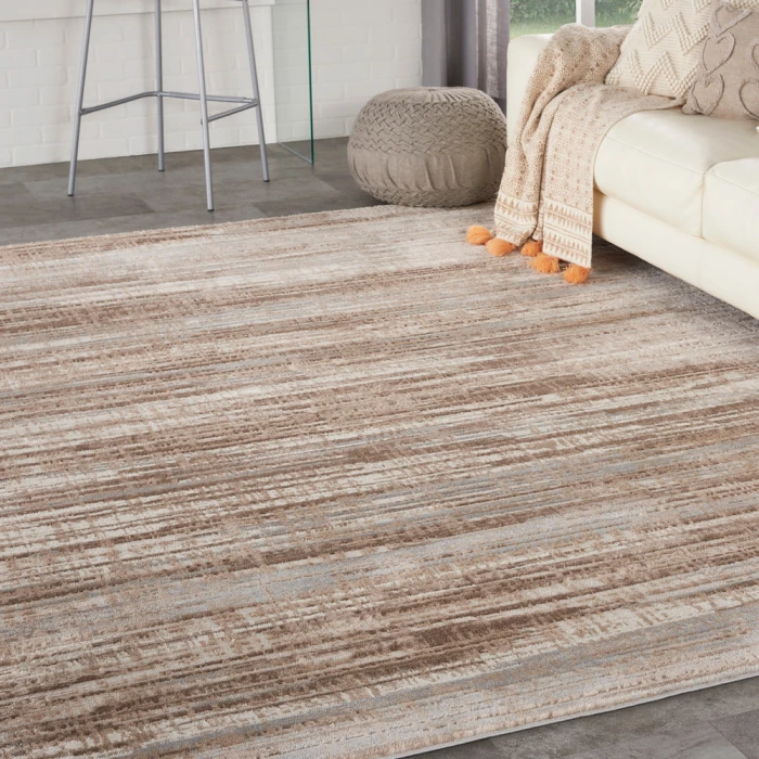 Nourison Elation Area Rug ETN01 Ivory Grey
