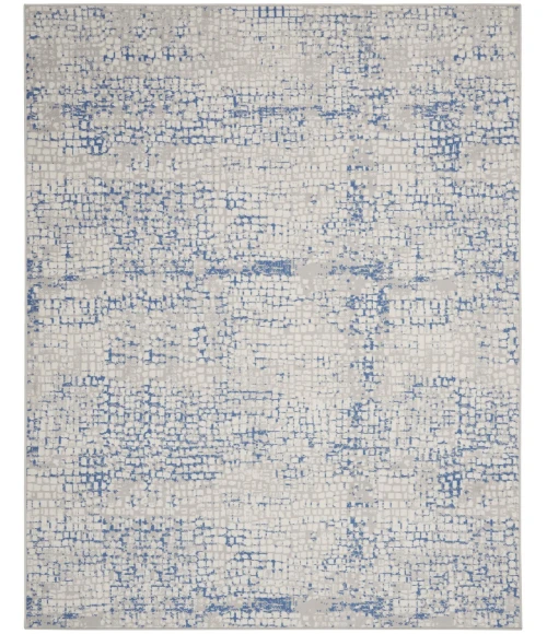Nourison Whimsicle Area Rug WHS07-Grey Blue