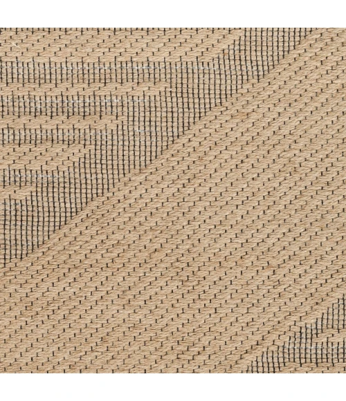 Nourison Washable Jute Natural Beige WSJ01 5 ft. X 7 ft. Rect. Rug