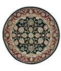 Nourison 2000 Round Area Rug 2017-Black