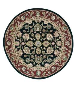 Nourison Home Nourison 2000 2017 Black 4 ft. Round Area Rug