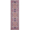 Nourison Home Passion PSN20 Light Grey Pink 1 ft. 10 in. X 6 ft. Area Rug