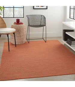 Nourison Home Positano POS01 Terracotta 4 ft. X 6 ft. Area Rug