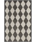 Nourison Positano Black POS04 4 ft. X 6 ft. Rect. Rug