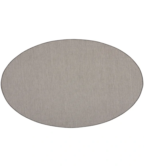 Nourison Courtyard Ivory/Charcoal COU01 8 ft. Round Rug