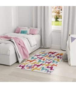 Nourison Home Imagination IMA20 Ivory Multicolor 4 ft. X 6 ft. Area Rug