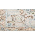 Nourison Astra Machine Washable Ivory Blue ASW13 7 ft. 10 in. Round Rug