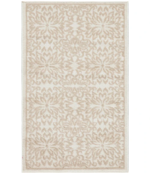 Nourison Jubilant Ivory Beige JUB06 2 ft. X 4 ft. Rectangle Rug