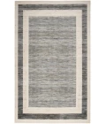 Nourison Serenity Home Grey Ivory SRH07 5 ft. 3 in. X 7 ft. 3 in. Rectangle Rug