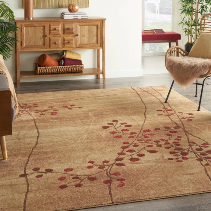 Nourison Somerset Area Rug ST74-Latte